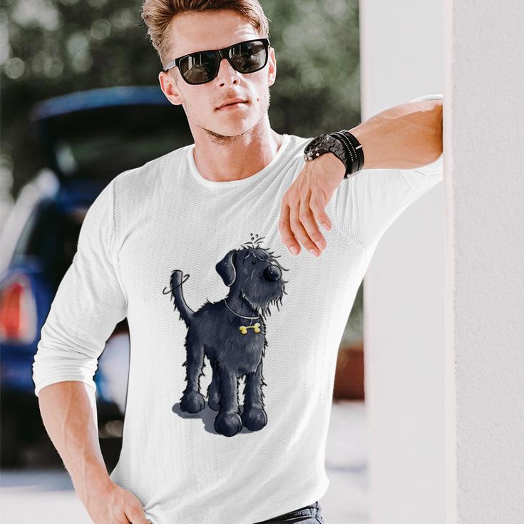 Giant Schnauzer Dog For Dog Lovers Langarmshirts Geschenke für Ihn