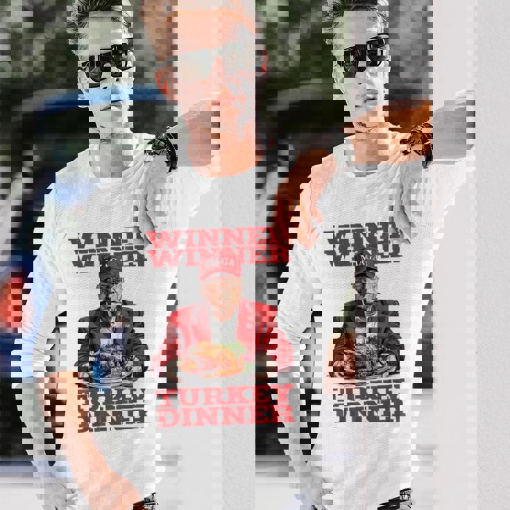 Trump Winner Turkey Dinner Thanksgiving Daddy's Home Long Sleeve T-Shirt Gifts for Him Trump Winner Turkey Dinner Thanksgiving Daddy's Home Long Sleeve T-Shirt Gifts for Him