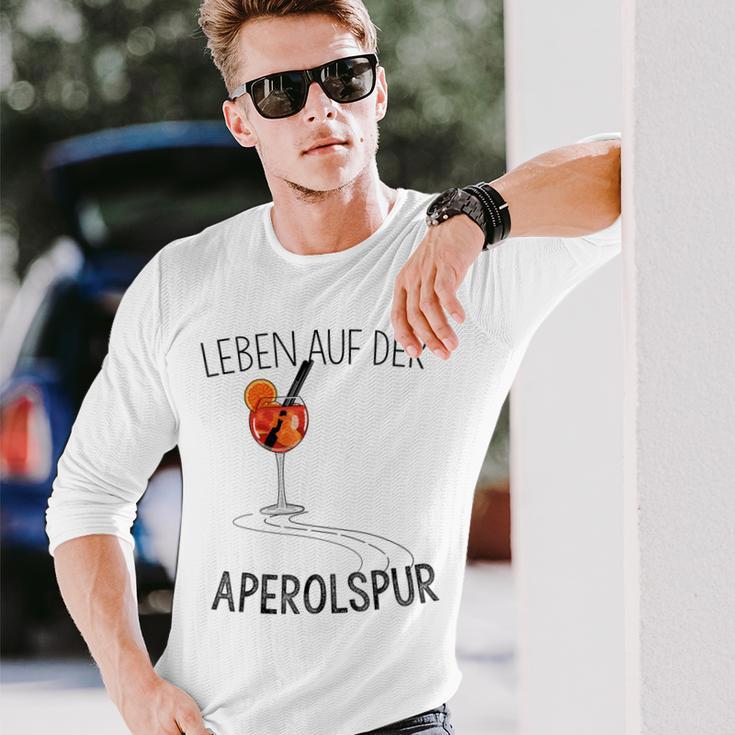 Leben Auf Der Aperolspur Life Langarmshirts Geschenke für Ihn