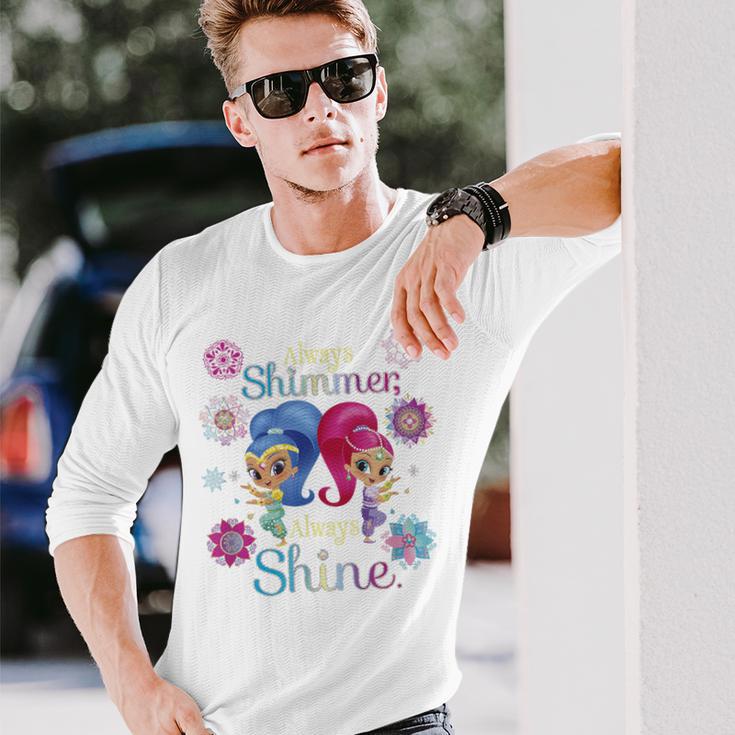 Shimmer And Shine Always Shimmer Always Shine Portrait Langarmshirts Geschenke für Ihn