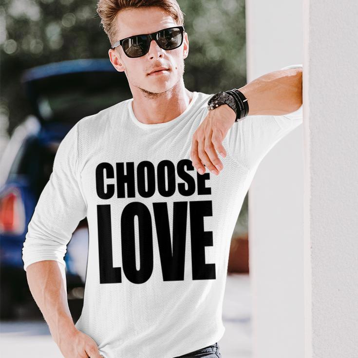 Wähle Liebe Langarmshirts Geschenke für Ihn