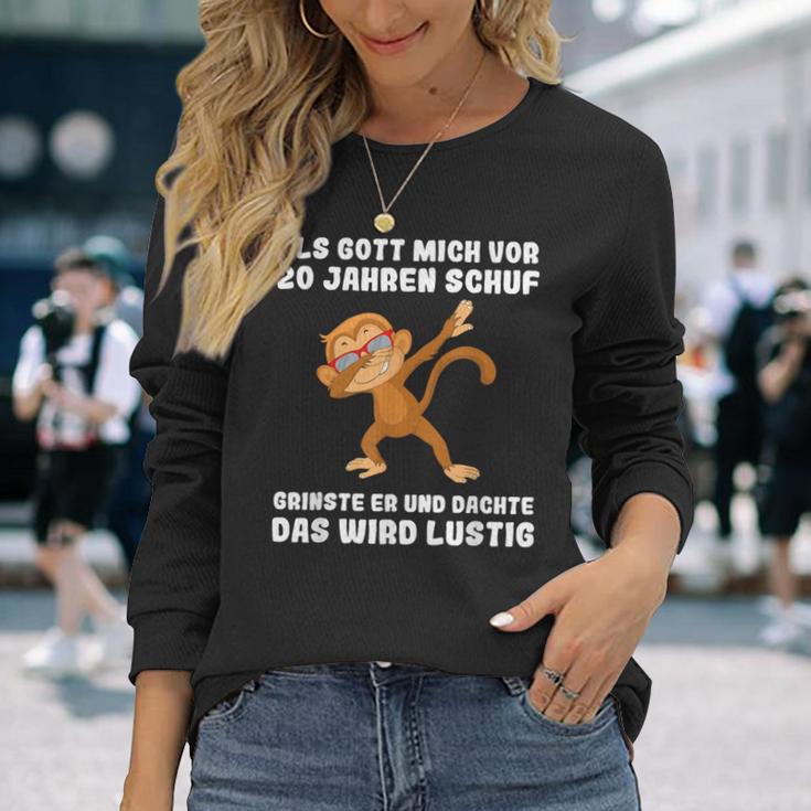 20 Jahre Als Gott Michor 20 Jahen Krab 20Th Birthday Langarmshirts Geschenke für Sie