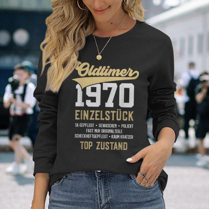 53 Jahre Oldtimer 1970Intage 53Rd Birthday Langarmshirts Geschenke für Sie