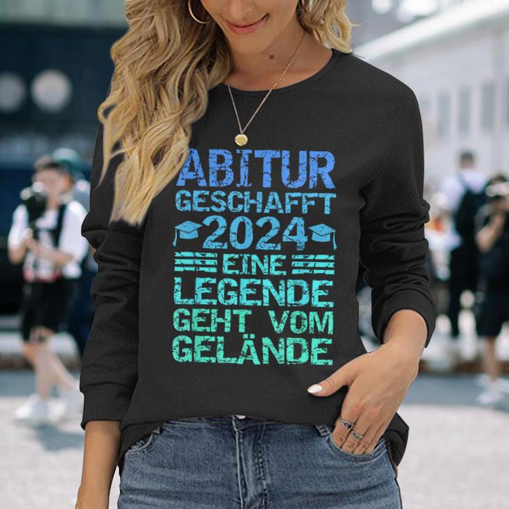 Abitur 2024 Geschafft Abi 24 Langarmshirts Geschenke für Sie