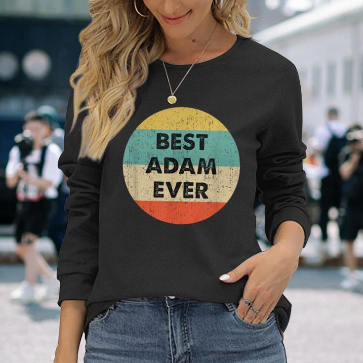 Adam Name Langarmshirts Geschenke für Sie