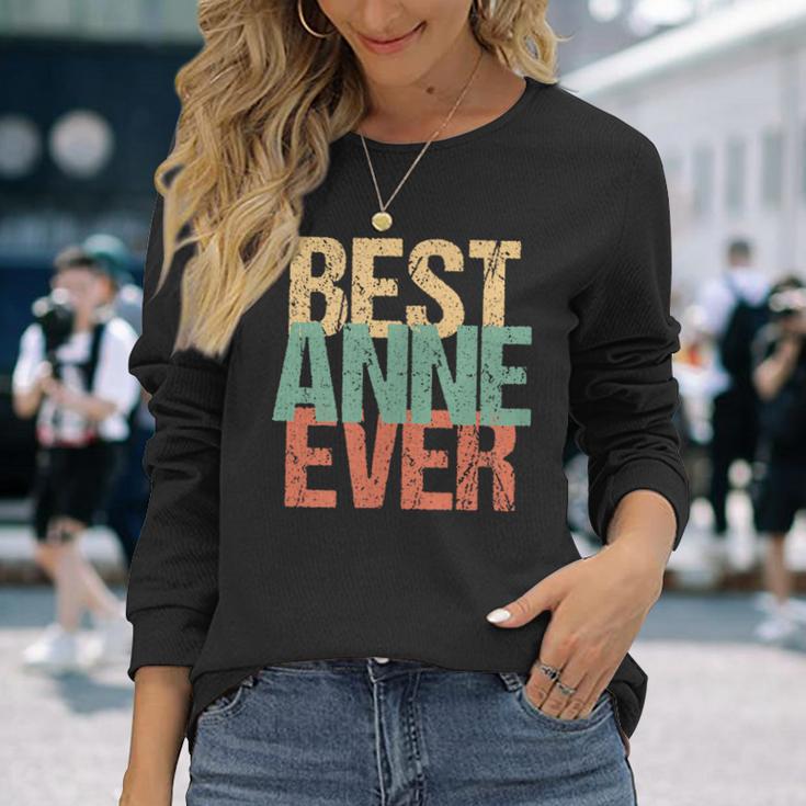 Anne Hediyelik Anneler Günü Hediyesi Dogum Günü Langarmshirts Geschenke für Sie