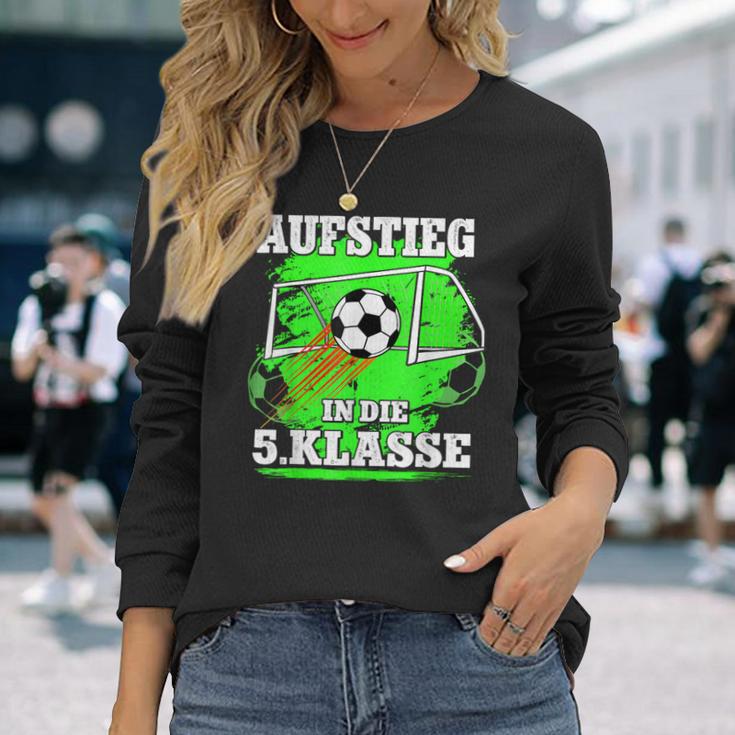 Aufstieg 5Klasse Einschulung Junge Schulbeginn Langarmshirts Geschenke für Sie