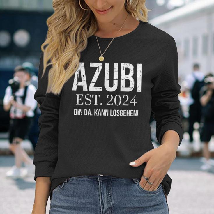 Azubi Est 2024 Apprentice Apprentice Langarmshirts Geschenke für Sie