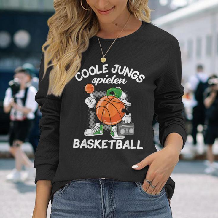 Basketball Boy's S Langarmshirts Geschenke für Sie