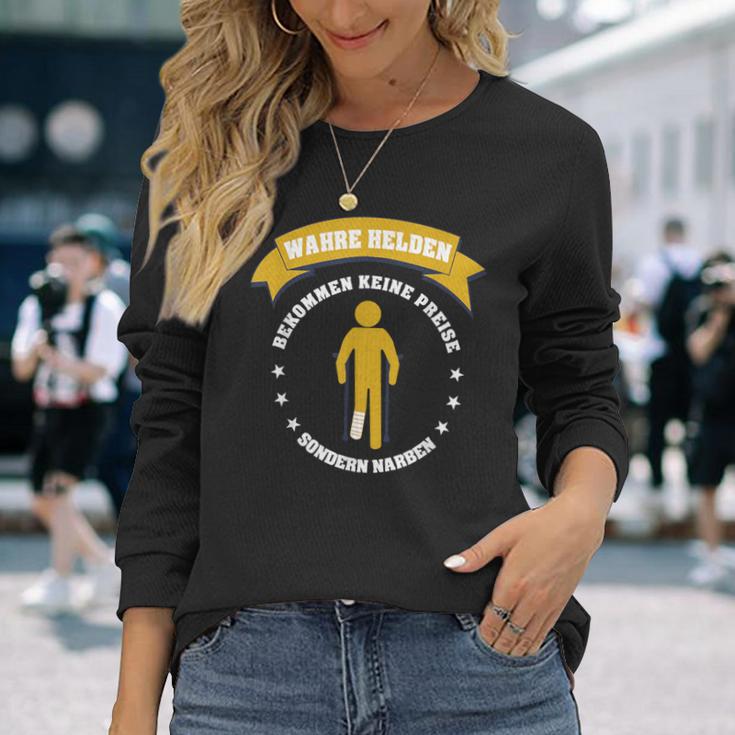 Beinfrruch Gute Besserung Broken Bein Langarmshirts Geschenke für Sie