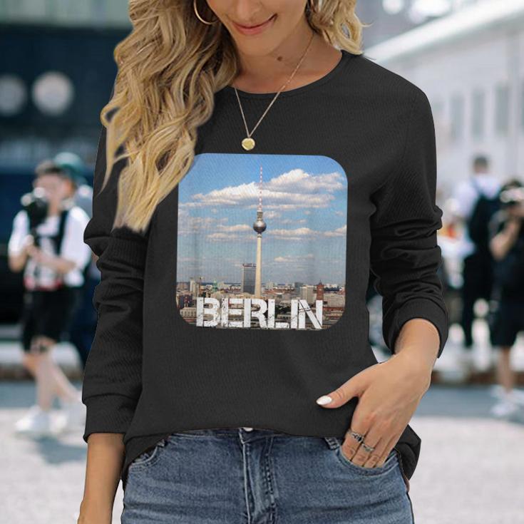 Berlin Tv Tower Langarmshirts Geschenke für Sie