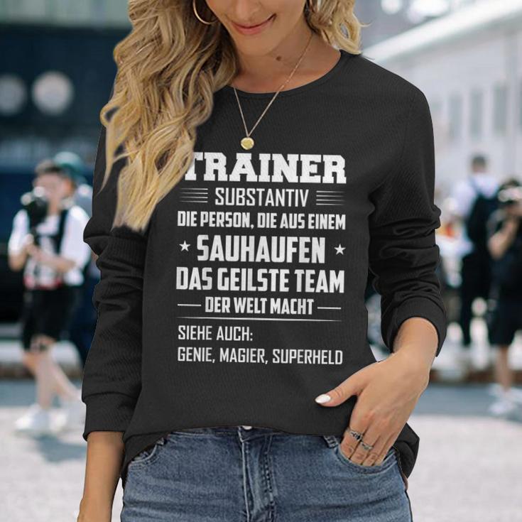 Best Trainer Coach Football Handballolleyball Langarmshirts Geschenke für Sie