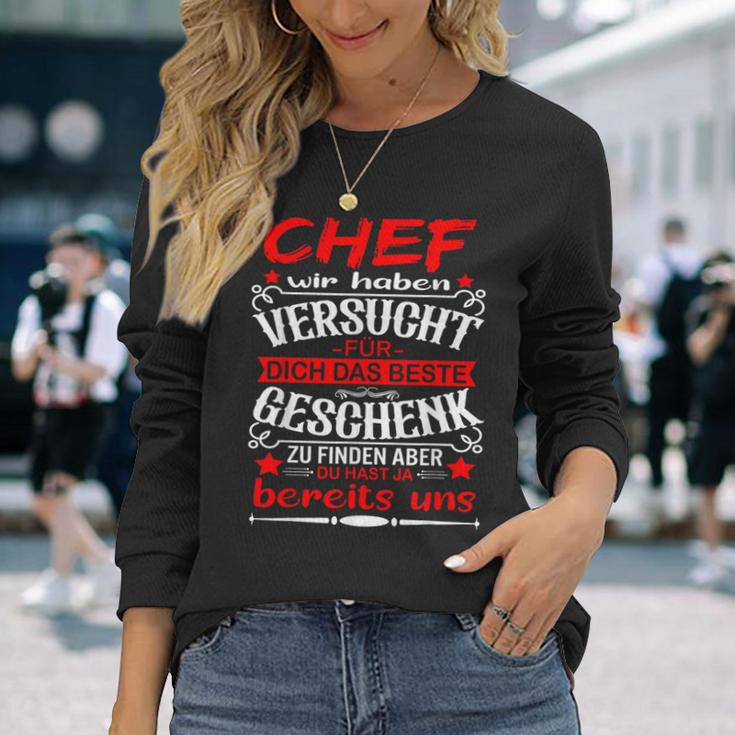 Bester Chef Für Dich Das Beste Chef Langarmshirts Geschenke für Sie