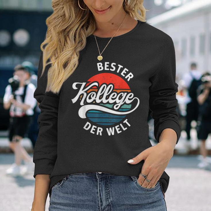 Bester Kollege Der Welt For Leaving Or Anniversary Langarmshirts Geschenke für Sie