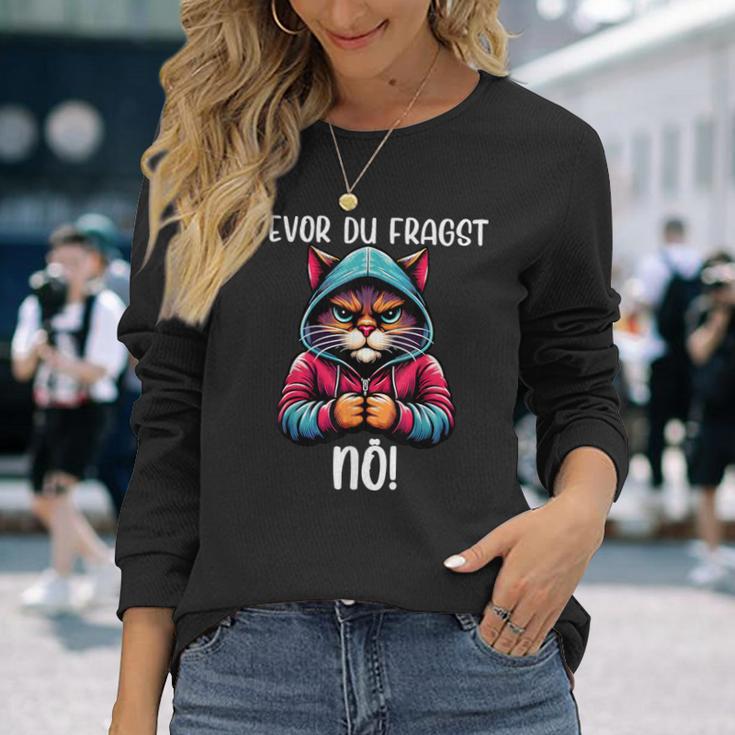 Bevor Du Fragst Nö Bevor Du Fragst Nö Langarmshirts Geschenke für Sie