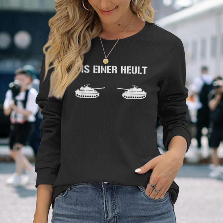 Bis Einer Heult Panzer S Langarmshirts Geschenke für Sie