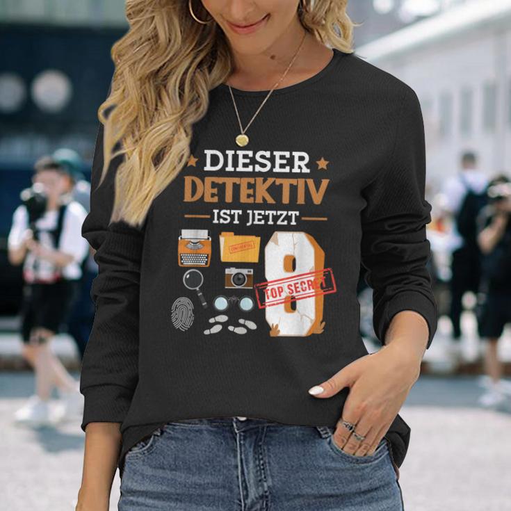 Children's Dieser Detektiv Ist Jetzt 8 Langarmshirts Geschenke für Sie