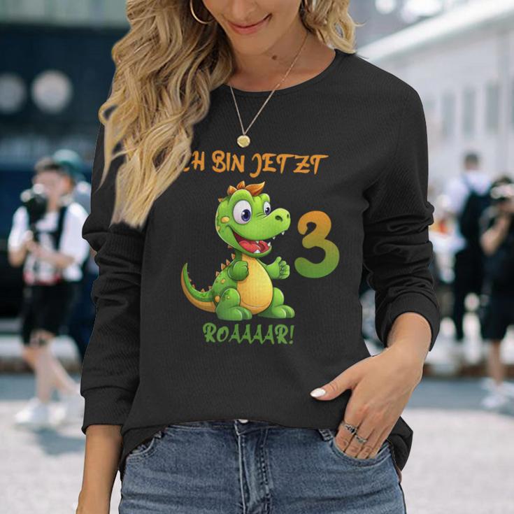 Children's Ich Bin Jetzt 3Rd Birthday Langarmshirts Geschenke für Sie