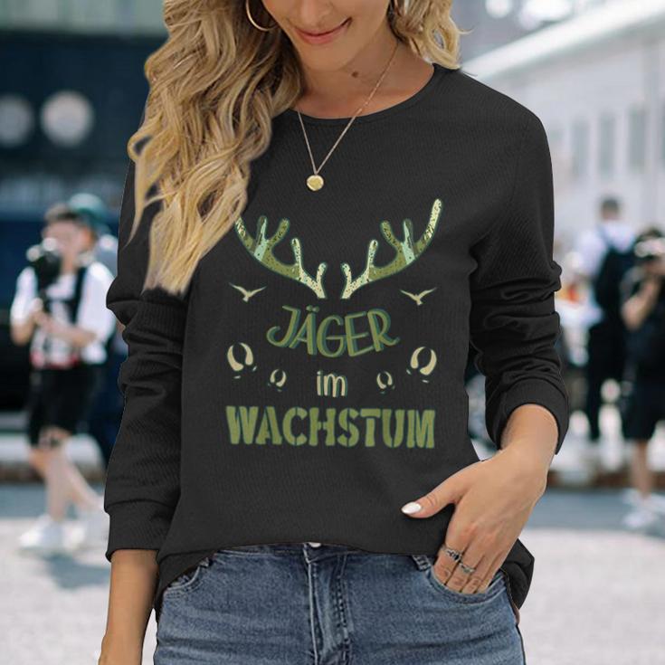 Children's Jäger Im Wachstum Papas Jagdkamerad Jägersohn Langarmshirts Geschenke für Sie