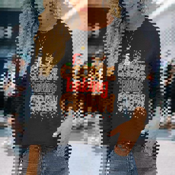 Christmas Cookie Crew Baking Pajamas Baking Family Long Sleeve T-Shirt Gifts for Her Christmas Cookie Crew Baking Pajamas Baking Family Long Sleeve T-Shirt Gifts for Her