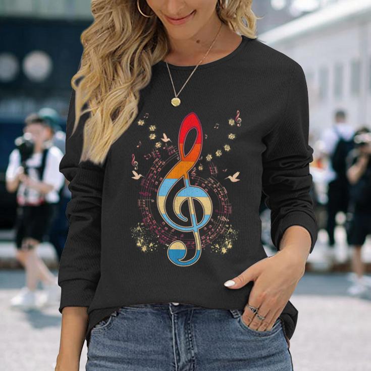 Illustration Des Notes De Musique Avec Des Oiseaux Illustration De