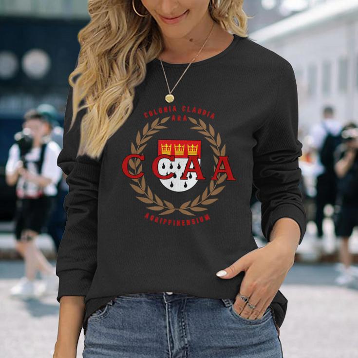 Cologne Ccaa Crest Langarmshirts Geschenke für Sie