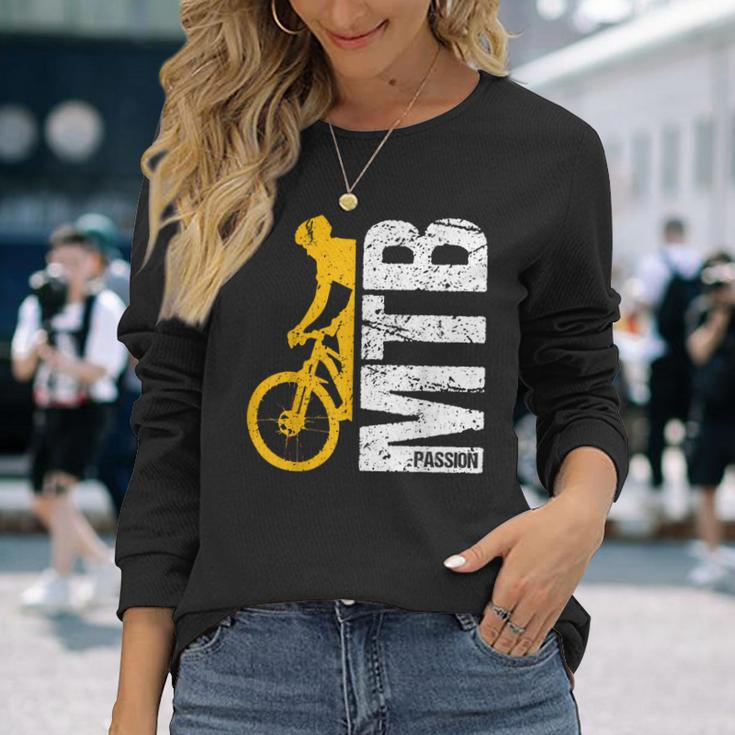 Cooles Mountainbike Retro Mtb Fans Geschenk Jungs Männer Langarmshirts Geschenke für Sie