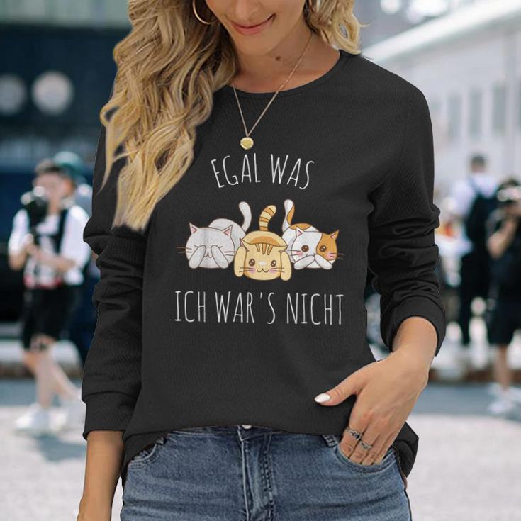 Egal Was Ich War Es Nicht Langarmshirts Geschenke für Sie