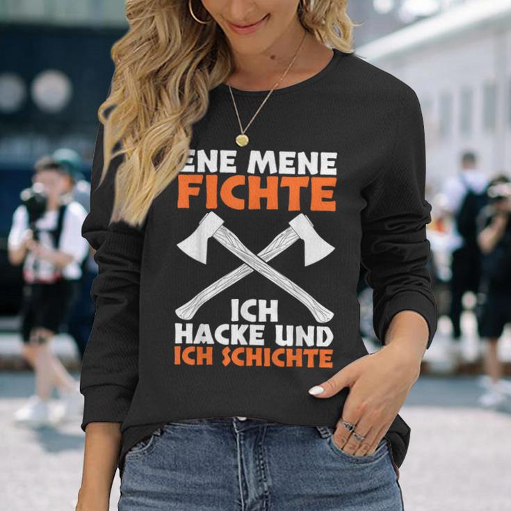 Forstwirt Holz Machen Lumberjack Sayings Langarmshirts Geschenke für Sie