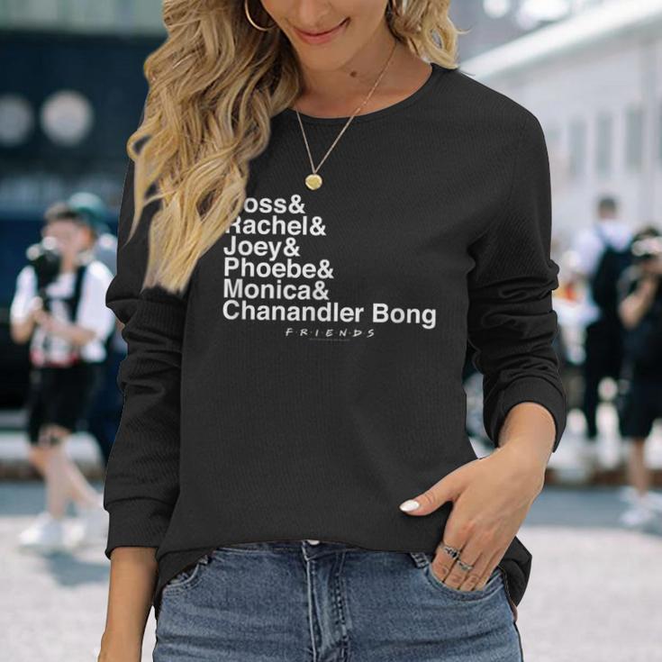 Friends Chanandler Bong Langarmshirts Geschenke für Sie