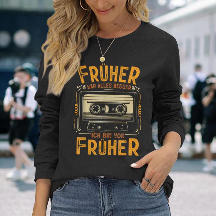 Früher War Alles Besser Ich Binon Früher War Alles Besser Ich Langarmshirts Geschenke für Sie