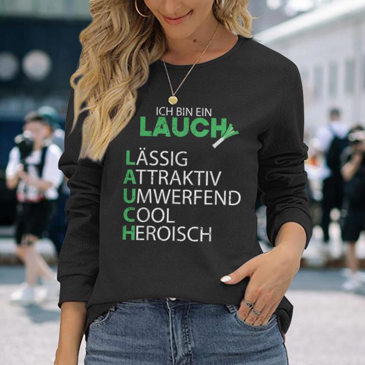 Lauch Ich Bin Ein Lauch Sport Fitness Langarmshirts Geschenke für Sie