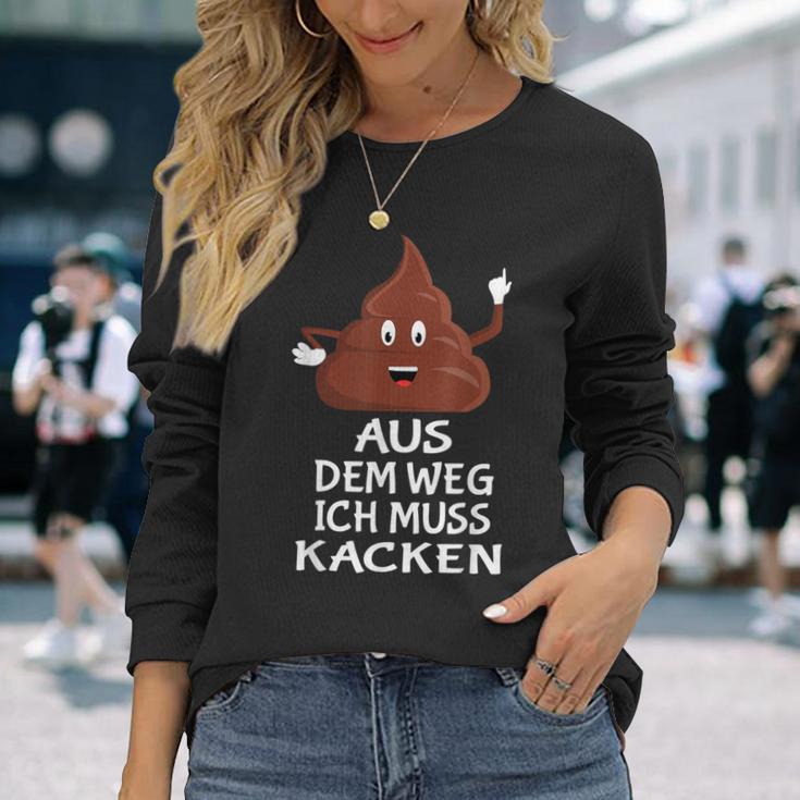 Furzen Pupsen Aus Dem Weg Ich Muss Kacken Langarmshirts Geschenke für Sie