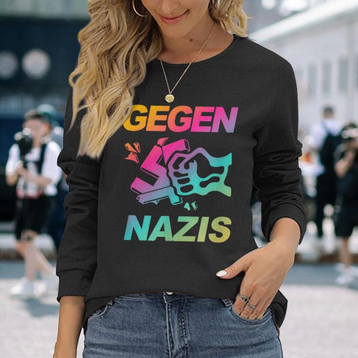 Gegenen Rechts Text In German Text Langarmshirts Geschenke für Sie