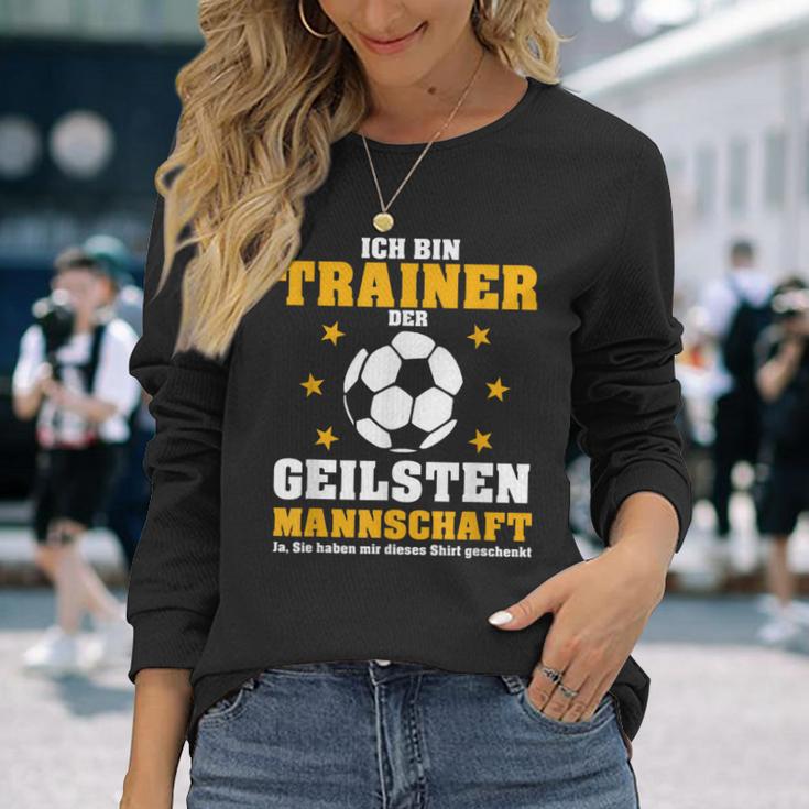 Geile Team Trainer Football Coach Langarmshirts Geschenke für Sie