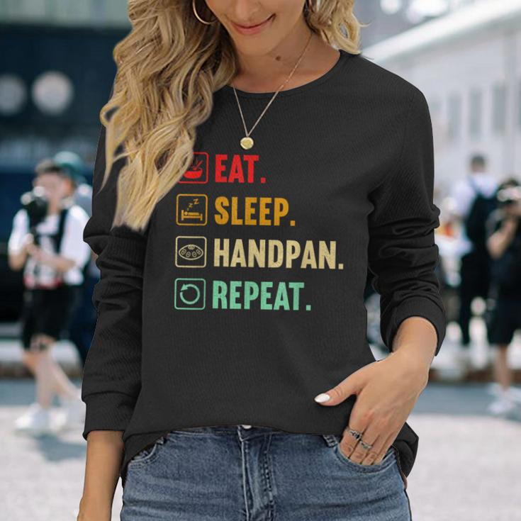 Handpan Langarmshirts Geschenke für Sie