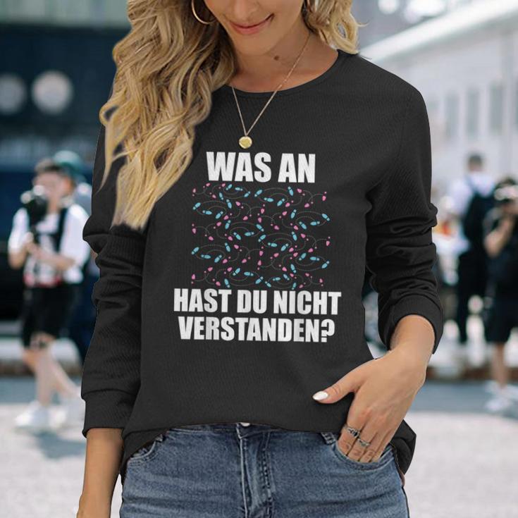 Was Hast Du Nichterstanden Dancing Dancer Dance Steps Langarmshirts Geschenke für Sie