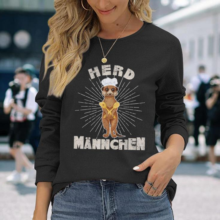 Herdmännchen Meerkat Hobby Cook Langarmshirts Geschenke für Sie