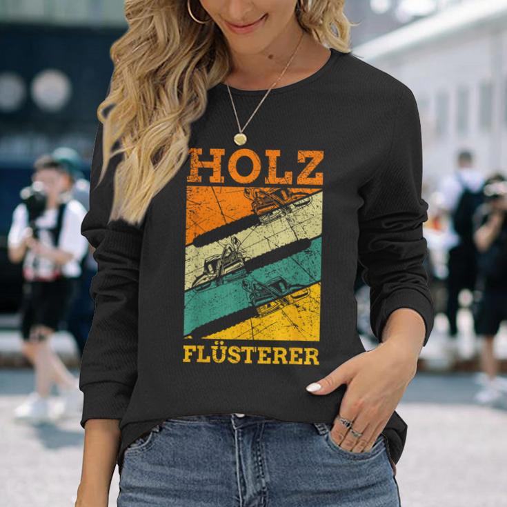 Holzflüsterer Retro Lumberjack intage Slogan Langarmshirts Geschenke für Sie