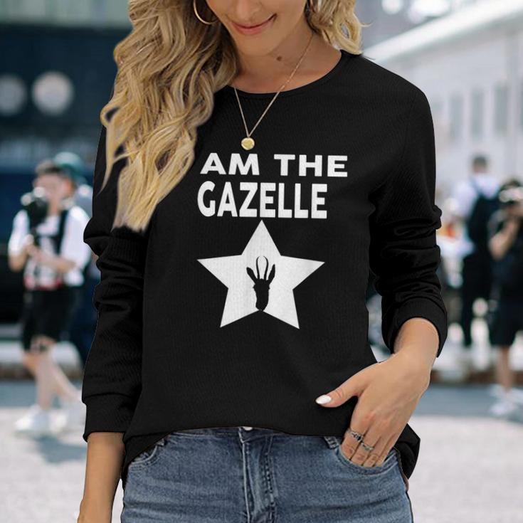 Ich Bin Die Gazelle Langarmshirts Geschenke für Sie