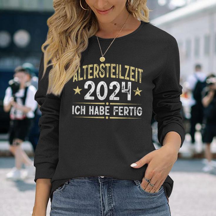 Ich Habe Fertig Rente Retirement Langarmshirts Geschenke für Sie