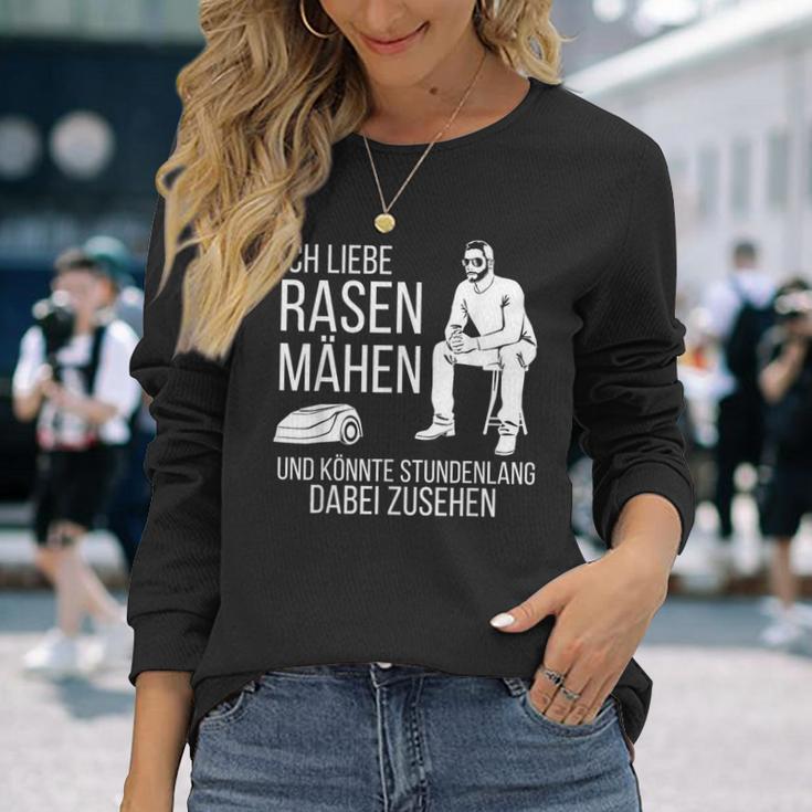 Ich Liebe Rasen Mow Ich Liebe Rasen Mow Langarmshirts Geschenke für Sie