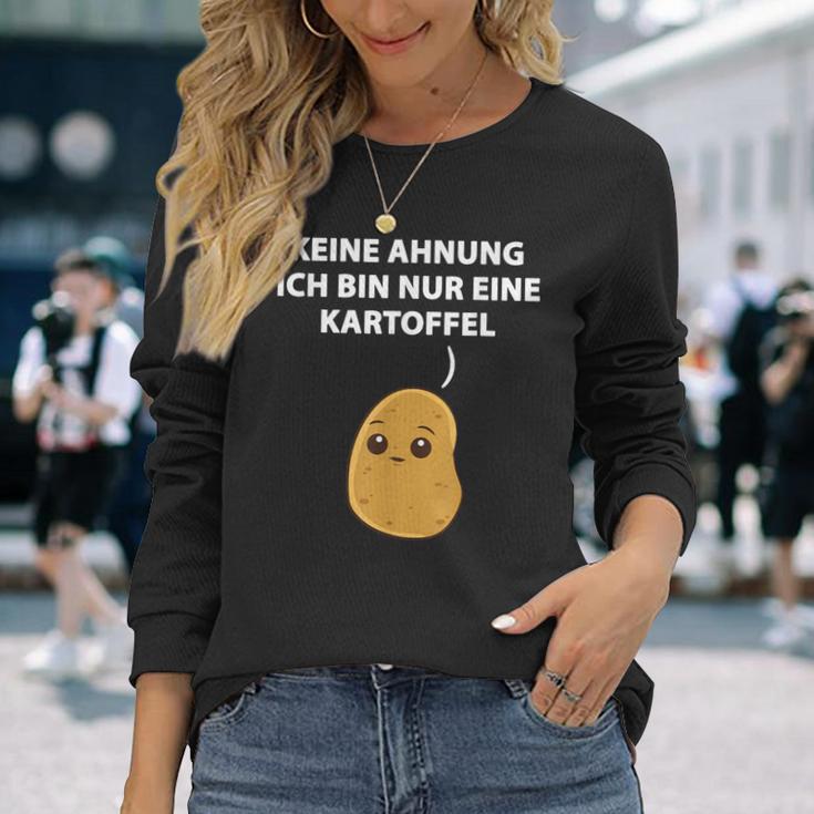 Ich Weiß Nicht Ich Bin Nur Eine Potel I Don't Be I Langarmshirts Geschenke für Sie