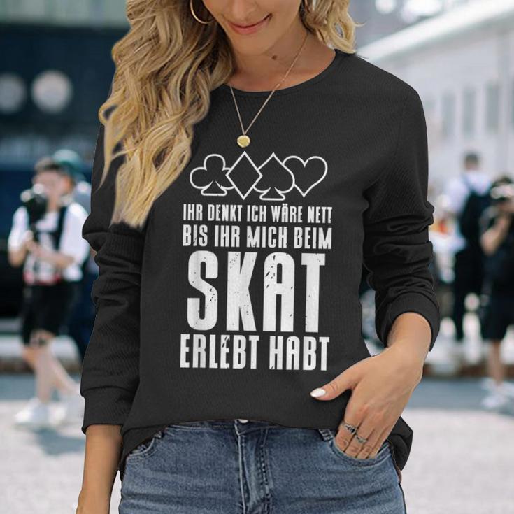 Ihr Denkt Ich Wäre Nett Skatspieler I Langarmshirts Geschenke für Sie