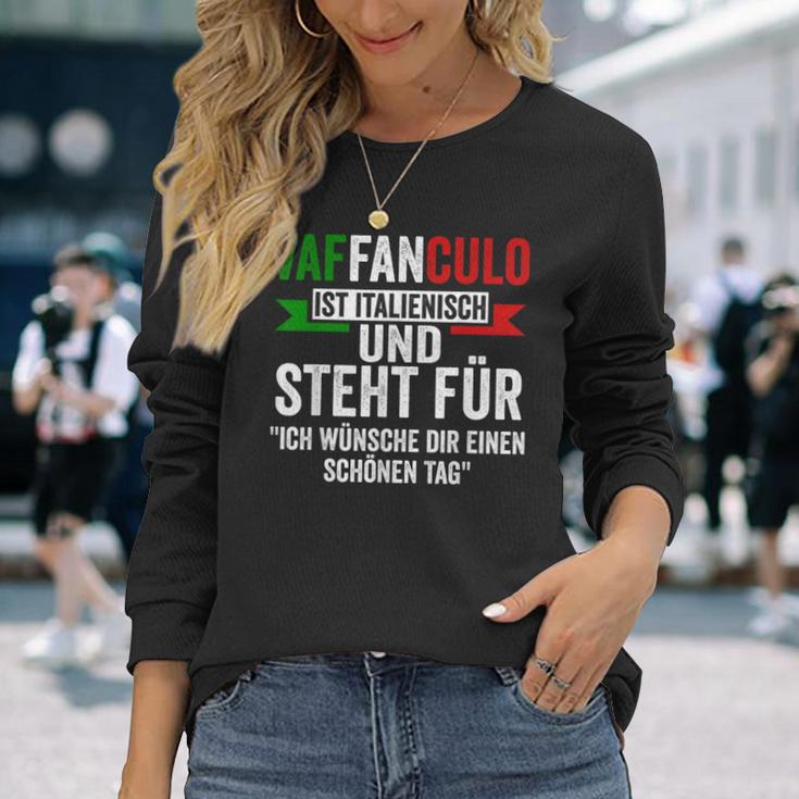 Italianaffanculo Italia Langarmshirts Geschenke für Sie