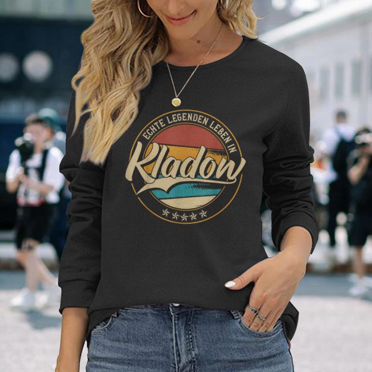 Kladow Meine Heimat Heimatliebe & Geburtsort Langarmshirts Geschenke für Sie