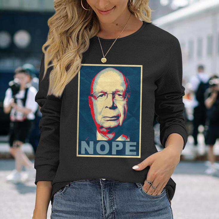 Klaus Schwab Nö Langarmshirts Geschenke für Sie