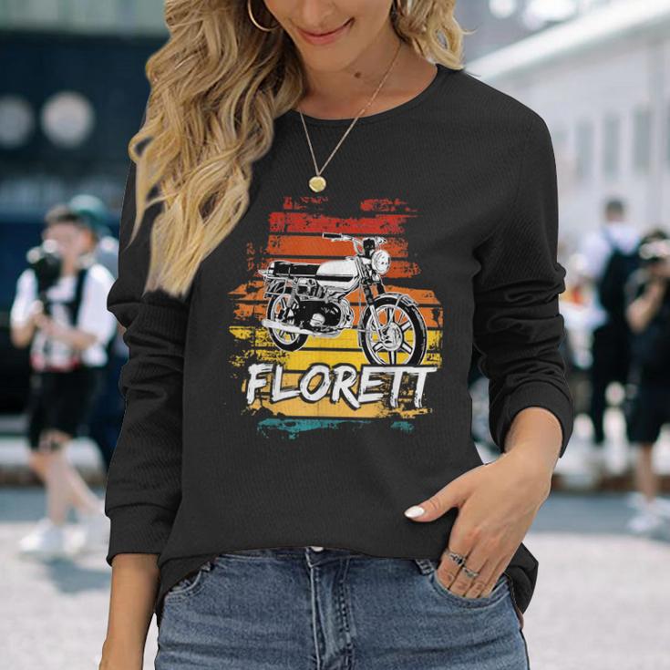 Kreidler Florett Mofa Moped Oldtimer Moped Alte Mofa 80S Langarmshirts Geschenke für Sie