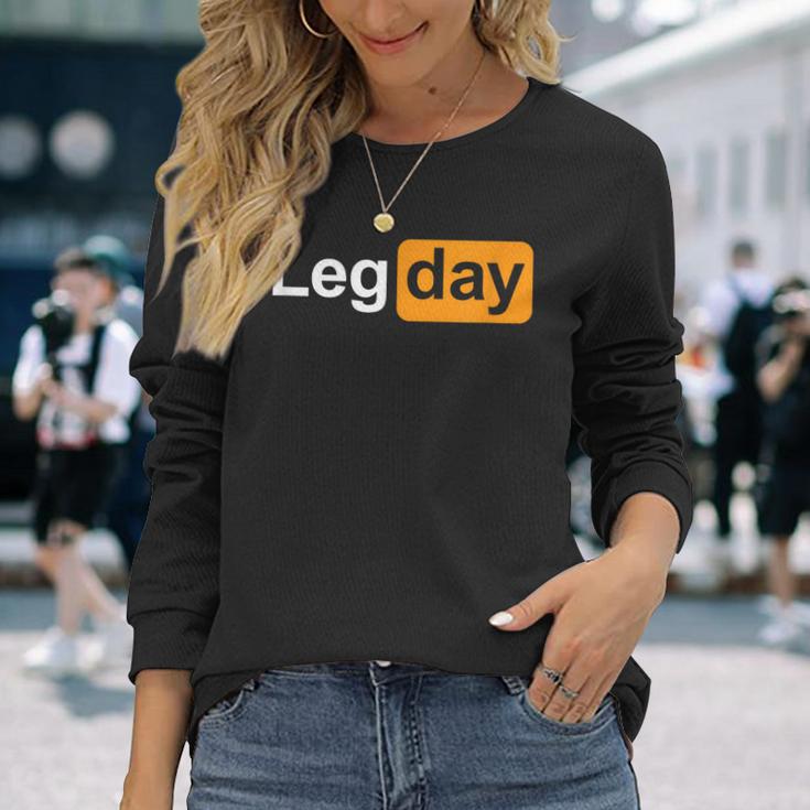 Leg Day Squats Langarmshirts Geschenke für Sie