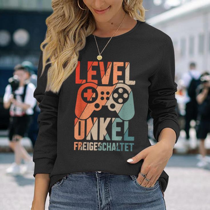 Level Onkel Freigeschaltet Du Wirst Onkel Langarmshirts Geschenke für Sie